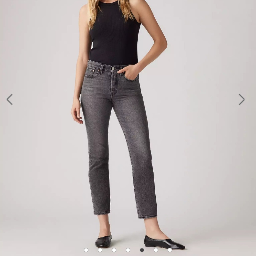 Levi's Wedgie Fit Cropped Ankle Jeans, Size 27